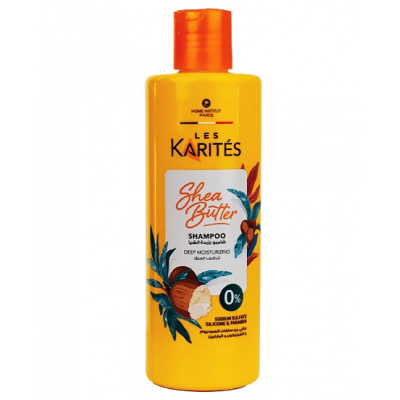 LES KARITES SHEA BUTTER SHAMPOO SULFATE-FREE DEEP MOISTURIZING 400 ML